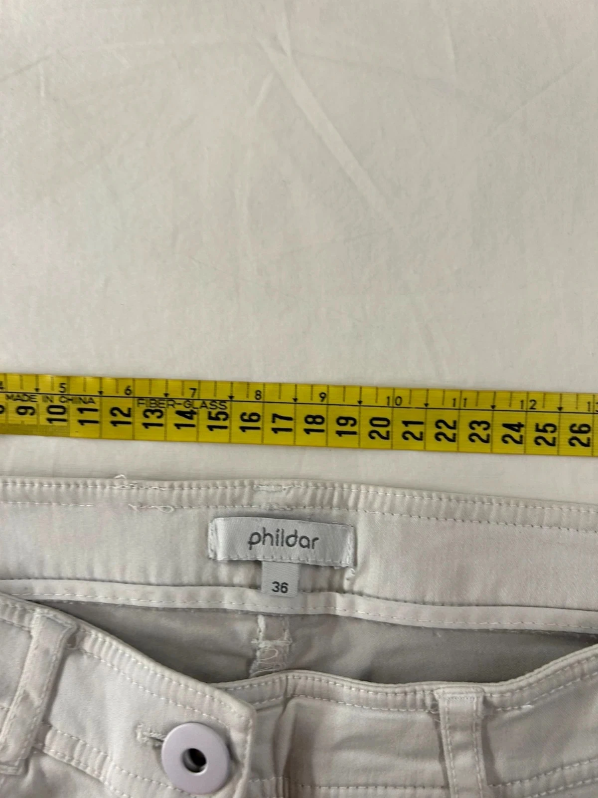 Witte skinny jeans van Phildar – photo 8